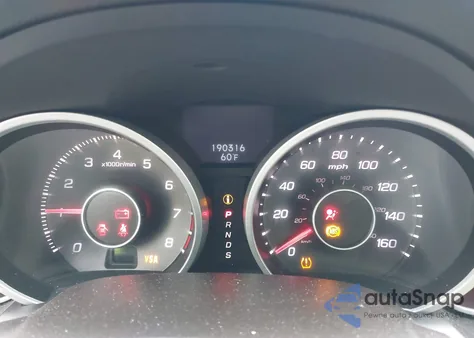 2009 Acura Tl 3.5 из США, поврежденный, VIN 19UUA86549A007154